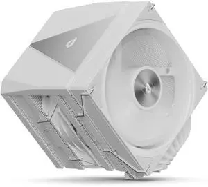 upHere CPU Cooler Air,Dual Tower Cooler with 120mm PWM Fan,8 Heat Pipes for Intel LGA 1851/1700/2011/2066/115X,AM5/AM4/AM3,White,UE2 Elite T8