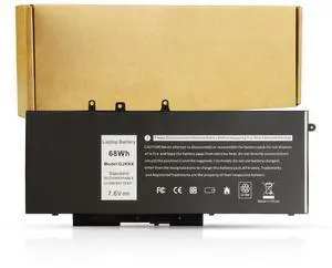 Futurebatt 68Wh GJKNX Battery Replacement for Dell Latitude 5480 5580 5280 5288 5488 5490 E5280 E5288 E5480 E5580 Series.p/n:Battery GJKNX, GD1JP, 0GD1JP, DY9NT, 0DY9NT, 5YHR4, 451-BBZG