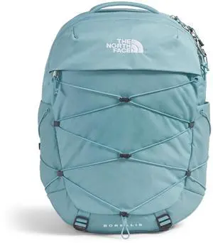 THE NORTH FACE Women's Borealis Commuter Laptop Backpack | Everyday Travel Bag with 16" Laptop Sleeve, Women-Specific Fit, Reflective Details, Blue Eclipse Light Heather/Blue Eclipse, One Size