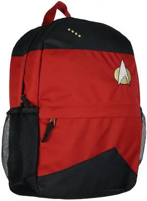 Star Trek Backpack The Next Generation TNG Enterprise Picard Uniform Fleet Badge Laptop Bag