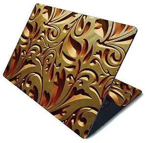 MightySkins Skin for Microsoft Surface Laptop 3 15" - Mosaic Gold | Protective, Durable, and Unique Vinyl Decal wrap cover | Easy To Apply, Remove, and Change Styles | Made in the USA (MISURLA315-Mosa