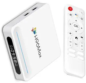 Android 14.0 4GB RAM 128GB ROM Dual-WiFi 6.0 H96 Max H618 Plus with 3D 8K BT 5.4 USB Ultra HD