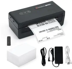 TOAUTO x iDPRT Bluetooth Thermal Label Printer, 4x6 Wireless Shipping Label Printer for Small Business, Office, Compatible with Android, iPhone, Windows, MacOS  Works with Amazon, Ebay, FedEx, DHL