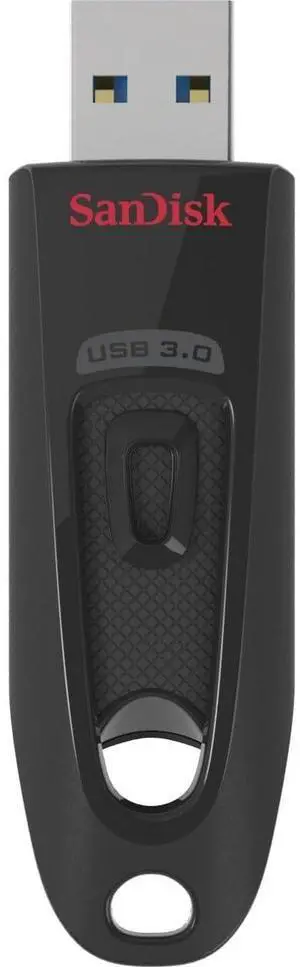 Sandisk Ultra USB Flash Drive, 128 GB, Black (SDCZ48-128G-A46)
