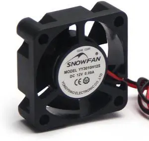 Fielect 12V Brushless DC Cooling Fan 80x80x20mm Mini Cooling Fan Long Life Sleeve Bearing Computer Case Cooling Fan,0.2A 1Pcs