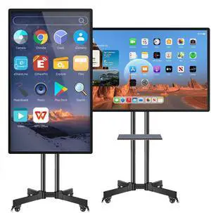 JYXOIHUB Smart Board, 49 Inch Digital Electronic Whiteboard and Smartboard for Classroom, Screen Mirroring for Live Streaming, Digital Signage Displays and Player for Advertising(Board Only)