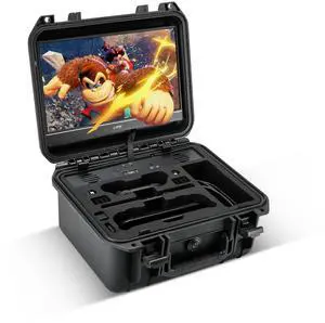 G-STORY 14 Portable Monitor Case for Switch 2,4K&60Hz or 1080P&120Hz Portable Gaming Monitor IPS Screen HDMI Shock-Resistant Travel carrying Bag Game Mode,Travel Monitor fo Switch2(no Included)