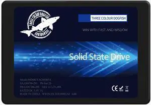 SSD SATA 2.5" 64GB Dogfish Internal Solid State Drive High Performance Hard Drive for Desktop Laptop SATA III 6Gb/s (64GB 2.5"-SATA3)
