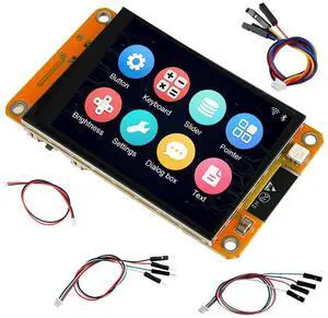 DIYmalls 2.8" inch ESP32 Display JC2432W328C Capacitive Touchscreen 240x320 TFT LCD Module ESP-32 Development Board ST7789 for Arduino IDE