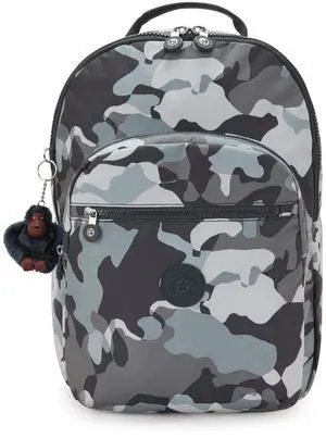 Kipling Women's Seoul 15" Laptop Backpack, Durable, Roomy with Padded Shoulder Straps, Built-In Protective Sleeve