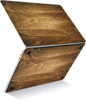 Decal Skin Compatible with 2022~2025 MacBook Air 15.3 inch (Model A3241/A3114/A2941 M4 M3 M2 Chip), Protective Decorative Full Body Laptop Skin, Anti-Scratch Sticker Wrap [Wood Texture 2]