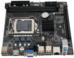 H61S Motherboard LGA 1155, 2 Channel DDR3 Motherboard for Core I7, I5, I3, PC Motherboard with VGA, HD, Interface, M.2 Slot, ITX Motherboard for Desktop