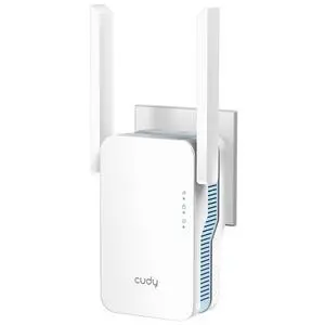 Cudy AC1200 WiFi Extender, 1.2Gbps Home Signal Booster, Dual Band 5GHz/2.4GHz, Covers up to 1500 Sq.ft and 30 Devices, AP Mode, Mesh Supported, RE1200