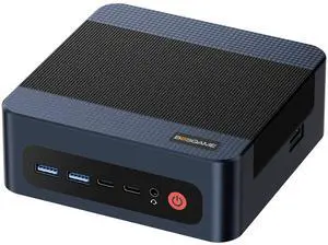 BOSGAME M4 Plus Mini PC Gaming, AMD Ryzen 9 7940HS (up to 5.2GHz) 32GB DDR5 1TB PCIe4.0 SSD Mini Computer, Mini PC 4K Display USB4 & Oculink, 2.5G Dual LAN, WiFi 6, BT5.2