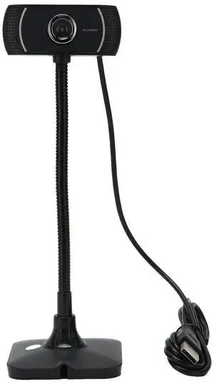 Yunir Webcam, 640x480 USB 30fps Manual Web Camera, with Live Streaming Drive Microphone, for Online Calling Conferencing