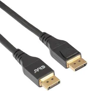 Club 3D CAC-1094 2 Meter/ 6.56 Feet DisplayPort 2.1 Bi-Directional VESA DP80 Certified Cable with G-SYNC, & HDR 8K 240Hz M/M 5090 5080 7900XTX 9070XT