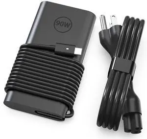 90W 65W USB C Laptop Charger Compatible with Dell XPS 13 9365 9360 9370 Latitude7420 7320 7390 Latitude 3400,3500, 5289,5300 2in1 Laptops Charger Include Fast Power Cord