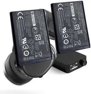 EXMUMCMR [2PCS] 160240 Battery, Compatible with Steelseries Arctis Pro Wireless, Siberia 800, Siberia 840 Wireless Gaming Headsets, 61298RX Headsets, H Wireless Gaming-Headset