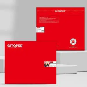 GITOPER G2 PRO Esports Gaming Mouse Pad-Soft Base Non-Slip with Smooth Control Surface Fabric Type (Black/Red)