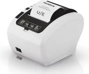MUNBYN USB/Ethernet Thermal Receipt Printer 80mm Printer for POS