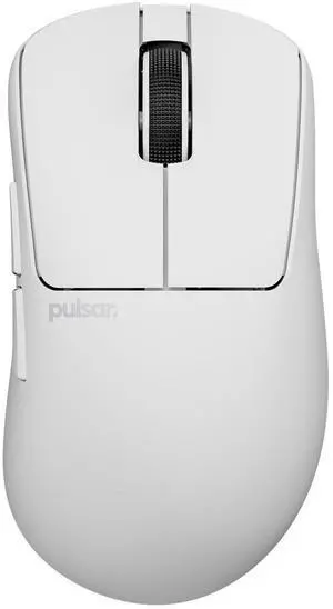 Pulsar Gaming Gears Xlite Crazylight Wireless Gaming Mouse, Ultra Lightweight 1.45 oz (41g), Optical Switch, 32000 DPI, 750 IPS, XS-1 Sensor, 8k Compatible (Uyuni White)
