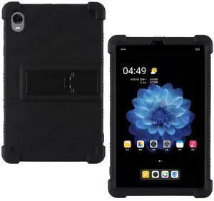 AKNICI Case for ALLDOCUBE iPlay 60 Mini Pro/ALLDOCUBE iPlay 60 Mini Turbo Tablet 8.4 inch, Soft Silicone Heavy Protective Cover with Adjustable Kickstand for ALLDOCUBE iPlay 60 Mini Pro, Black