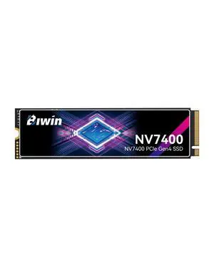 BIWIN Black Opal NV7400 2TB SSD Gen4x4, Read Speed up to 7450MB/s, NVMe M.2 2280 PCIe 4.0 Internal PC Solid State Drive for Laptop/Desktop/PS5
