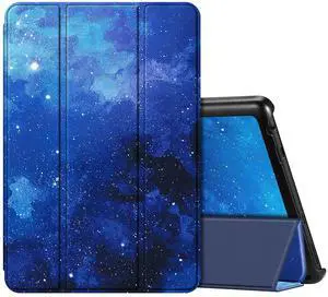 Fintie Case for Amazon Fire HD 10 and Fire HD 10 Plus Tablet (Only compatible with 11th Generation 2021 Release) - Ultra Lightweight Slim Shell Stand Cover Auto Wake/Sleep, Starry Sky