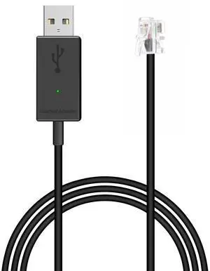 VoiceJoy RJ9 to USB Cable for Jabra pro 900,pro920,pro925,pro930,pro935