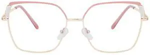 DOERAYMI Blue Light Blocking Glasses for Women, TR90 square Computer Eyeglasses, Blue Light Filter Glasses21