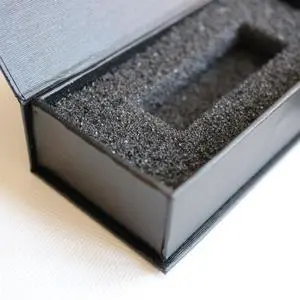 Caterpillar Red 3 x Magnetic USB Presentation Gift Boxes, (4 in), Black, flash drives, removable drives, Wedding USB Box, Wedding Presentation Gift Box, Photography, Present Gift