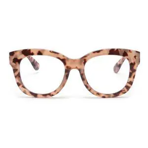 FEISEDY Retro Blue Light Glasses for Women Men, Thick Square Glasses Blue Light Blocking, Anti Glare Digital &Eyestrain B0278