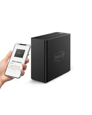 TERRAMASTER F4 SSD NAS Storage - 4Bay All SSD NAS Server N95 QuadCore CPU, 8GB DDR5 RAM, 5GbE Port, Palm-Sized High-Performance Network Attached Storage (Diskless)