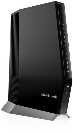 NETGEAR Nighthawk Cable Modem and WiFi 6 Router Combo (CAX80) - Compatible with All Major Cable Providers incl. Xfinity, Spectrum, Cox - Cable Plans up to 6Gbps - AX6000 WiFi 6 Speed - DOCSIS 3.1