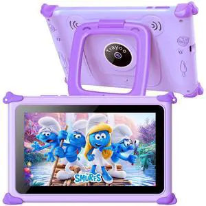 Trayoo Kids Tablet, 7IN Toddler Tablet for Kids with 32GB ROM, Shockproof Case, Education Apps Pre-Installed, Parental Control, WiFi, Netflix, YouTube