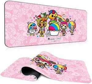 Tokidoki Unicorno Mouse Pad Large Gaming Computer Mouse Pad Extended Keyboard Desk Accessories for Office Computer Laptop