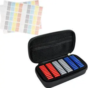 Case + LabelEVA PU Memory Card Case with 120PCS Memory Card Labels