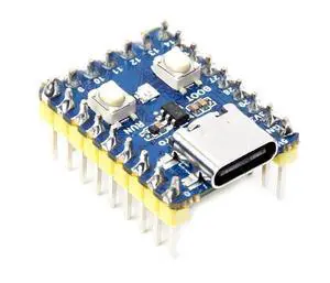 Waveshare RP2350-Zero Mini Development Board, Raspberry Pi Microcontroller Development Board, Based On Raspberry Pi Dual-core & Dual-Architecture Microcontroller, with Pre-Solder Header