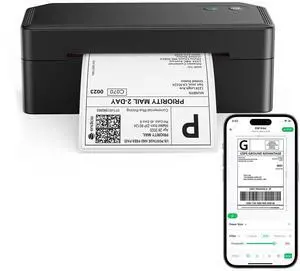 SVANTTO Y42BT Bluetooth Label Printer, 4x6 Shipping Label Printer for Small Business, Compatible with iOS, Android, Windows, Mac, Amazon, Ebay, Shopify, USPS, UPS, Etsy, Black SVANTTO Y42BT Bluetooth Label Printer, 4x6 Shipping Label Printer for Small Business, Compatible with iOS, Android, Windows, Mac, Amazon, Ebay, Shopify, USPS, UPS, Etsy, Black