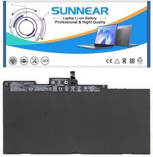 SUNNEAR TA03XL CS03XL 854047-421 Battery for HP EliteBook 745 755 840 848 850 G4 hp ZBook 14U 15U G4 Series HSTNN-LB7J HSTNN-IB7L 854047-1C1 996QA101H TA03051XL HSTNN-172C-4 HSTNN-175C-5 854108-850