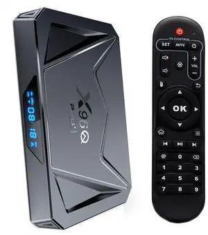Android Box 14.0 X96 with 4GB RAM 64GB ROM X96Q Pro+ H728 Quad-core 64-bit ARM Cortex-A55 Supporting 8K 2.4G/5.8G Dual WiFi 6 BT5.0 USB 3.0