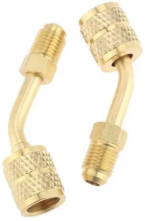 TOTMOX R410A Adapter 1/4" Male Sae X 5/16" Sae Female Adapter (6