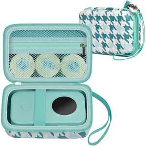 Case Compatible with Phomemo D30 D35 M02/ M02S for NELKO Label Maker, for NIIMBOT for JADENS for Memoking for SUPVAN Labeler Sticker Storage Holder Tape Paper Roll & USB Cable (Box Only)