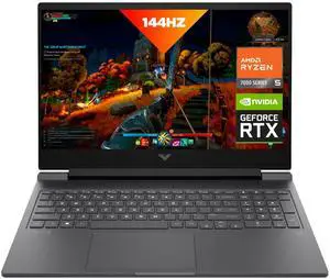 HP Victus 16 Laptop, FHD IPS 144Hz Display, AMD Ryzen 5 7640HS, 16 GB RAM, 512 GB SSD, NVIDIA GeForce RTX 3050 GPU (6 GB), Windows 11 Home, 16-s0010nr (2023)