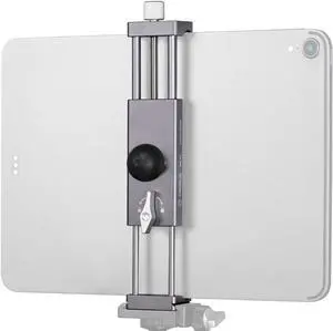 FANAUE Tablet Holder for Car with Ball Head, Lightweight Design360 Rotatable iPad Holder for Car/Desk/Commercial Vehicles Dashboard, Compatible (Sliver 1)