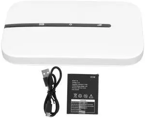 Vikye 4G WiFi Router 150Mbps SIM Card Slot, 10 Devices Supported, 2100mAh USB WiFi Modem with 150Mbps High Speed, Up to 10 Users, Compatible for Win 7/8/10, Perfect for Car and
