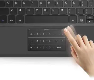Nums Smart Touchpad Numeric Keypad for Surface Pro 7/8/9/X Surface Laptop All Model, Touchpad Protector, Excellent Touch Experience, Durable Tempered Glass, (Surface Pro 8/9/X)