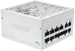 SAMA G650 Compact Power Supply  650W 80 Plus Gold Certified  ATX 3.1 & PCIe 5.1 Ready  12V-2x6 GPU Power  Fanless Mode Under 40% Load  Premium-Grade Capacitors  Fully Modular Cables  White