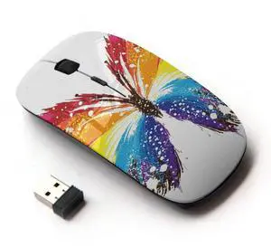 KOOLmouse [ Optical 2.4G Wireless Mouse [ Butterfly Colors ]