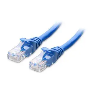 Cable Matters 10Gbps Snagless Cat 6 Ethernet Cable - 35ft, Cat 6 Cable, Cat6 Cord, Ethernet Cord, Blue
